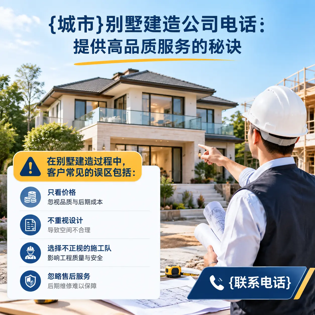 望谟别墅建造公司电话：提供高品质服务的秘诀