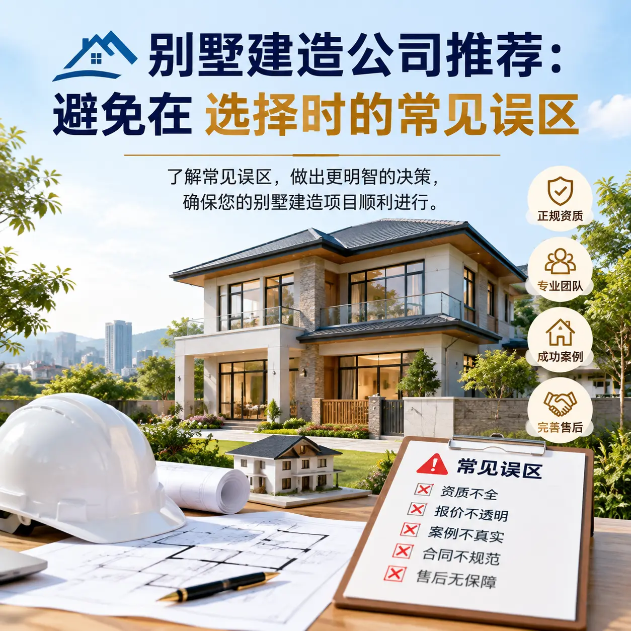 别墅建造公司推荐：避免在 望谟 选择时的常见误区