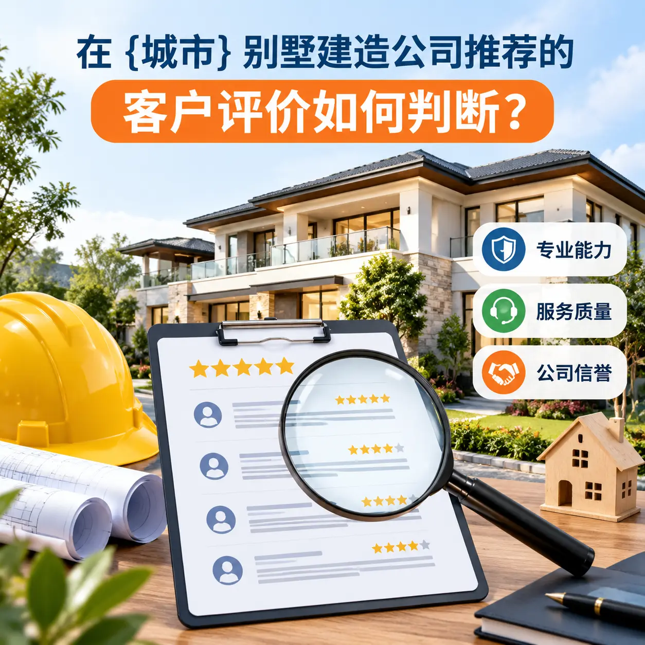 在 望谟 别墅建造公司推荐的客户评价如何判断？