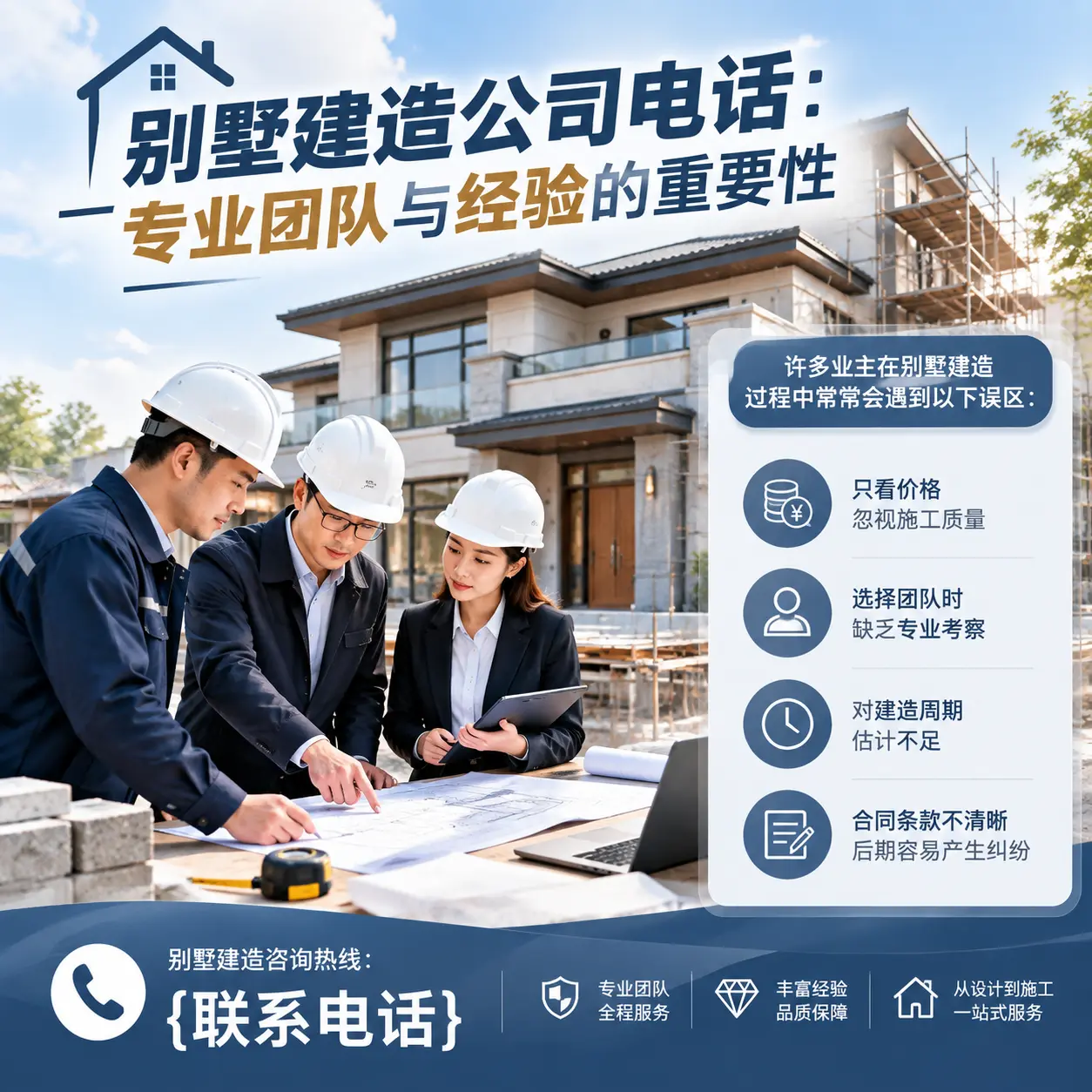 望谟别墅建造公司电话：专业团队与经验的重要性