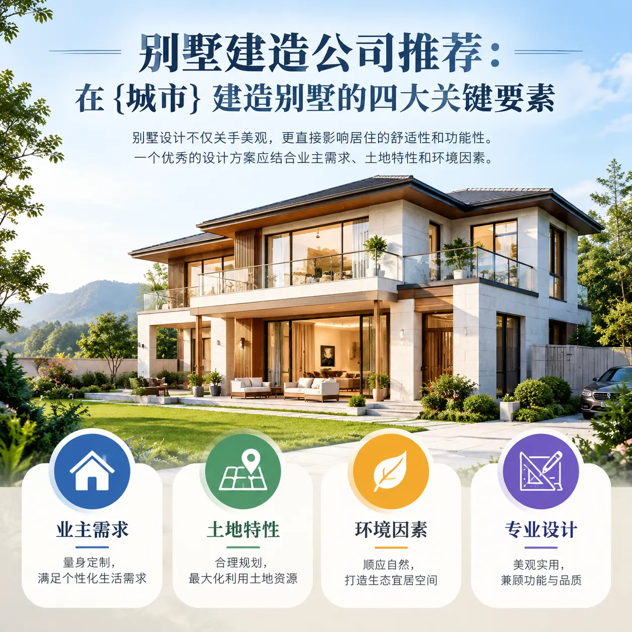 别墅建造公司推荐：在 望谟 建造别墅的四大关键要素