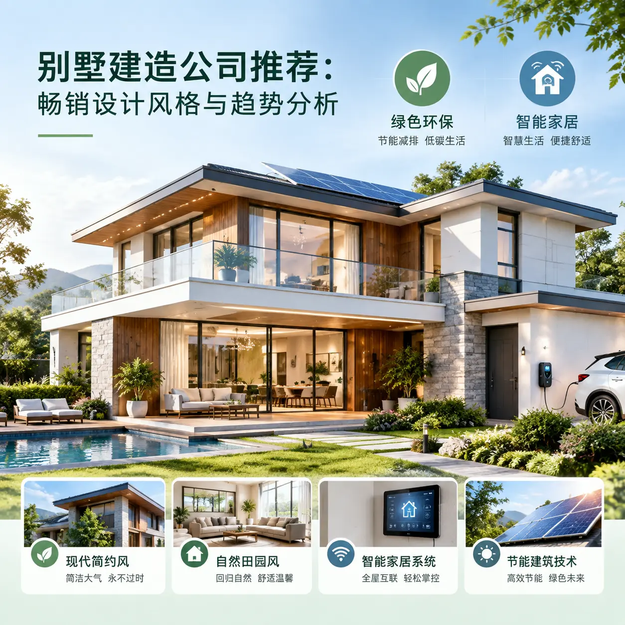 别墅建造公司推荐: 望谟 畅销设计风格与趋势分析