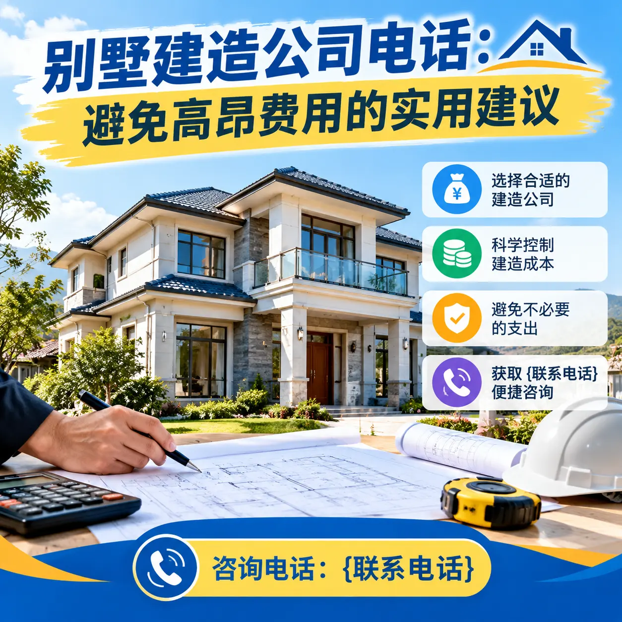望谟别墅建造公司电话:避免高昂费用的实用建议