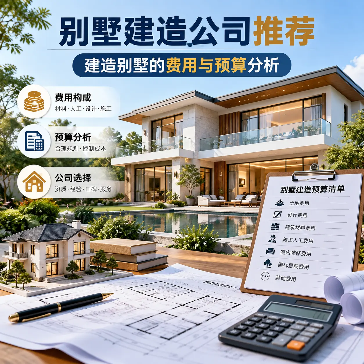 别墅建造公司推荐： 望谟 建造别墅的费用与预算分析