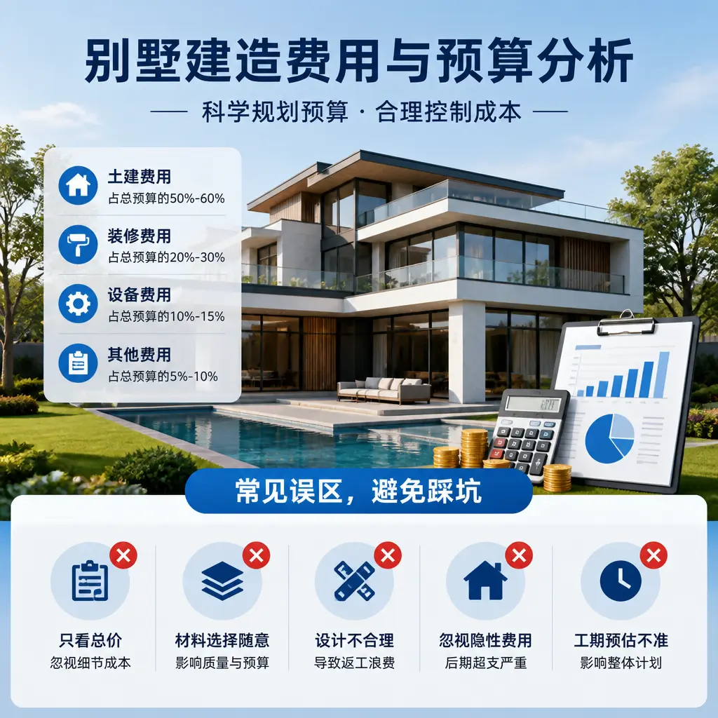 别墅建造公司推荐： 望谟 建造别墅的费用与预算分析