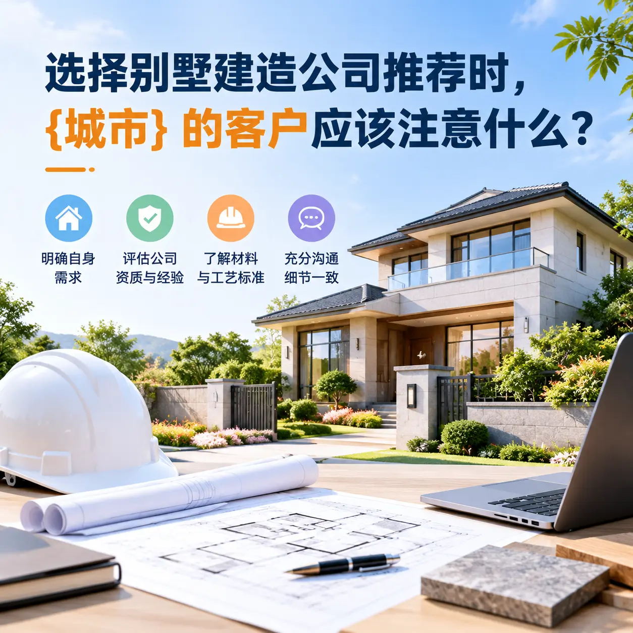 选择别墅建造公司推荐时，望谟 的客户应该注意什么？