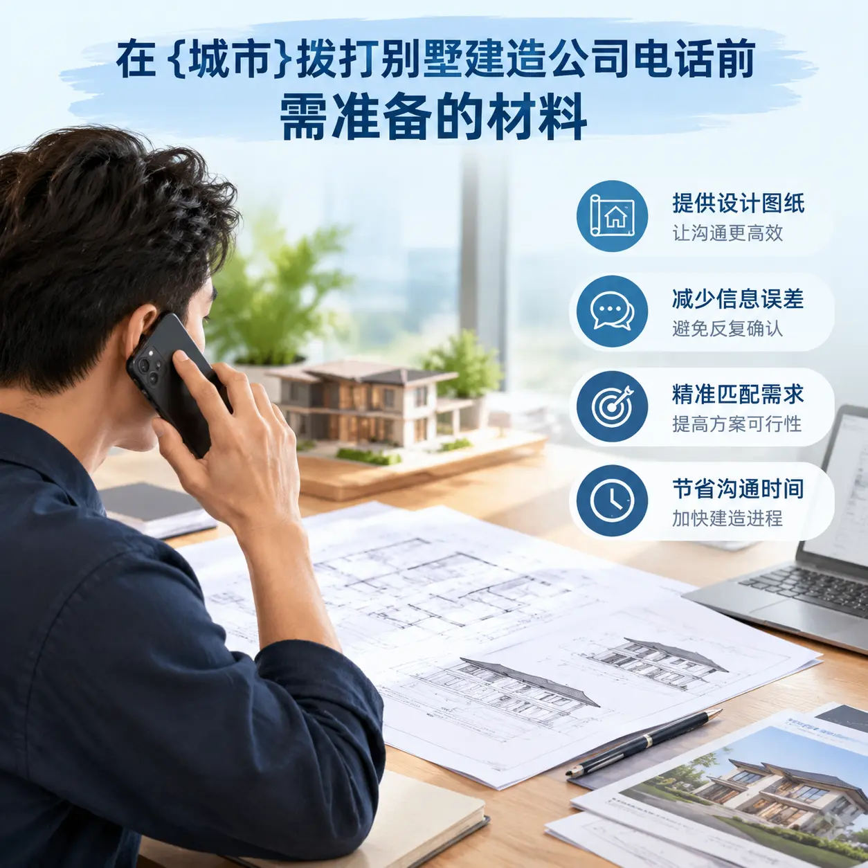 在望谟拨打别墅建造公司电话前需准备的材料