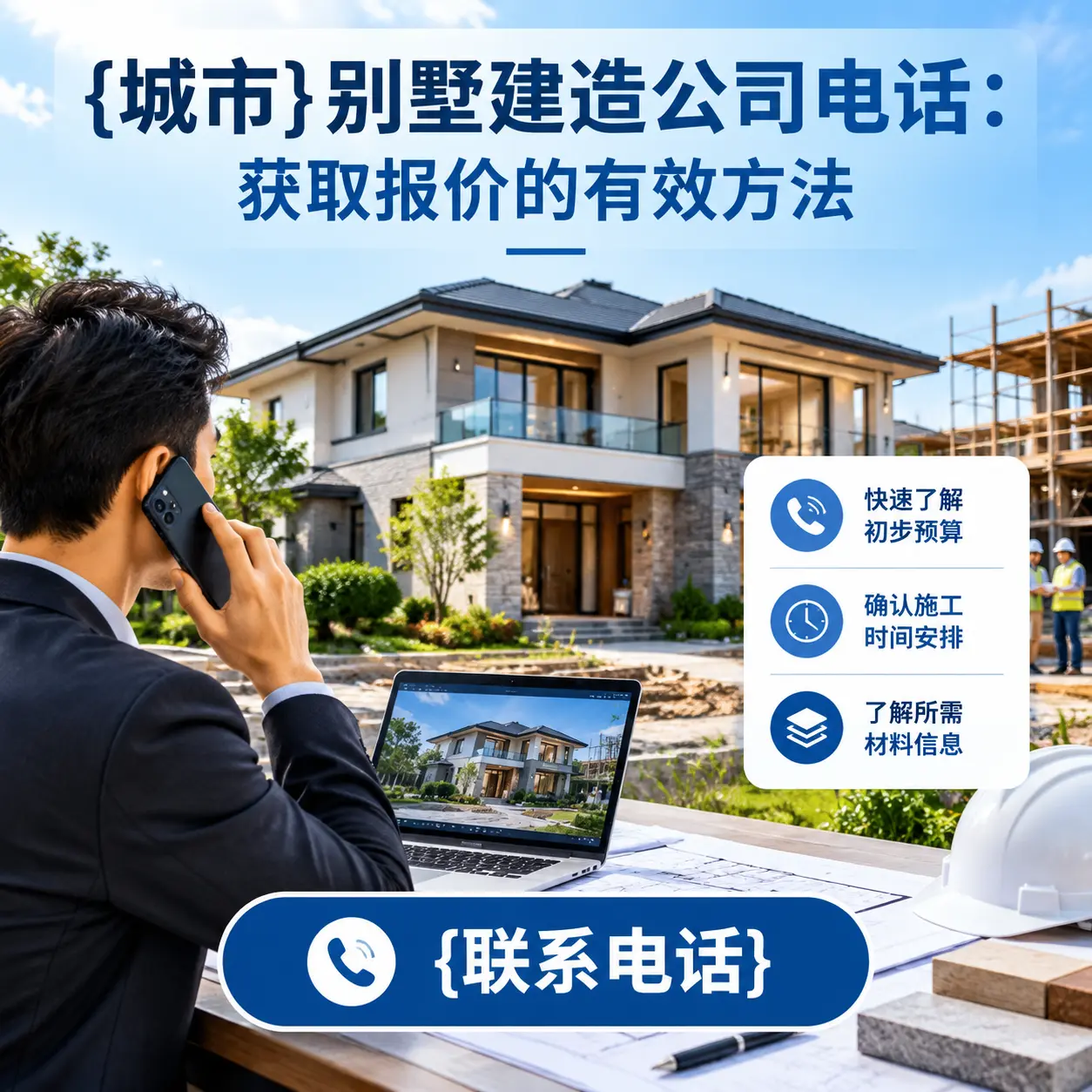 望谟别墅建造公司电话：获取报价的有效方法