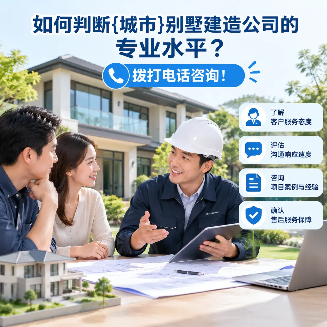 如何判断望谟别墅建造公司的专业水平？拨打电话咨询！